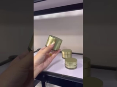 Золотая PET толстая стена бутылка крема с 50ml / 30ml / 15ml процесса электропластировки может быть использован