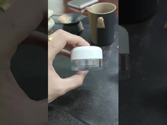 Прозрачная бутылка с 30 мл Крем ПЭТ с 15 мл линией